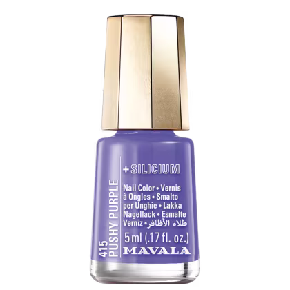 Imagem do produto Mavala Mini Color +Silicium 415 Pushy Purple - Esmalte Cremoso 5ml