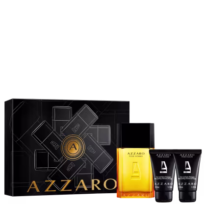 Imagem do produto Conjunto Azzaro Pour Homme Masculino - Eau de Toilette 100ml + Loção Corporal 2x50ml