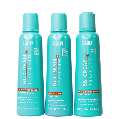Imagem do produto Kit Richée Professional BB Cream Protein (3 Produtos)