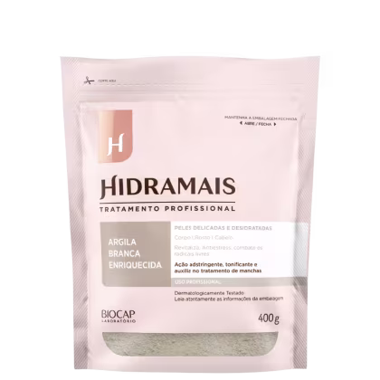 Imagem do produto Hidramais Argila Branca - Máscara MultifuncionaI em Pó 400g