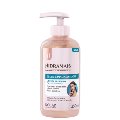 Imagem do produto Hidramais Antiacne - Gel de Limpeza Facial 250ml