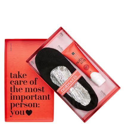 Imagem do produto Kit Nobs & Co. Hidra Therm Hidratação para os Pés 33/34 Preto (2 Produtos)