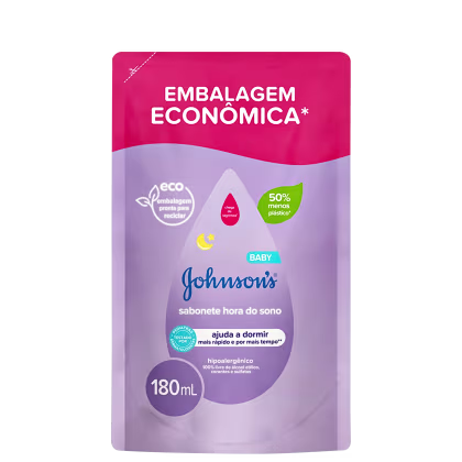 Imagem do produto Johnson's Baby Hora do Sono Refil - Sabonete Líquido 180ml