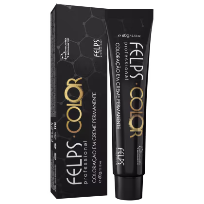 Imagem do produto Felps Professional Felps Color Louro Escuro Marrom Chocolate Intenso 6.77 - Coloração Permanente 60g