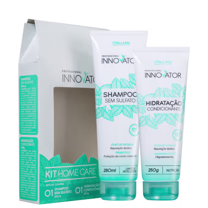 Imagem do produto Kit Itallian Hairtech Innovator Duo Hidra (2 Produtos)