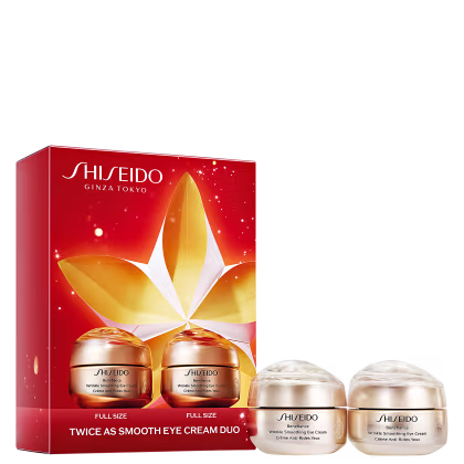 Imagem do produto Kit Shiseido Benefiance Wrinkle Smoothing Eye - Creme Redutor de Linhas para Área dos Olhos 2x15ml