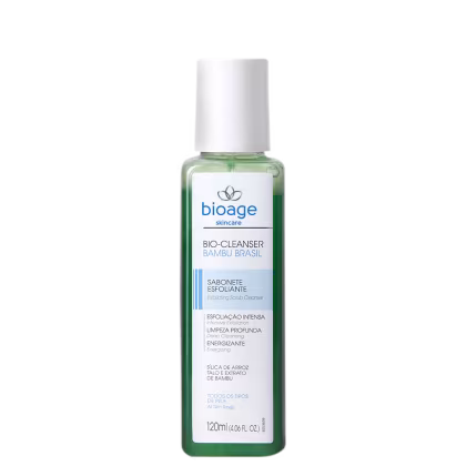Imagem do produto Bioage Bio-Cleanser Bambu Brasil - Sabonete Esfoliante 120ml
