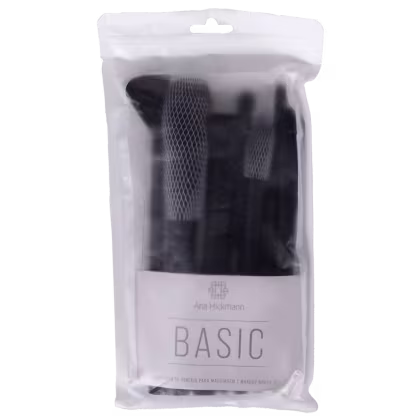 Imagem do produto Kit Ana Hickmann Beauty Basic Makeup Brush Set Black (7 Produtos)