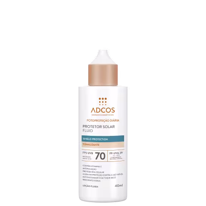 Imagem do produto Adcos Fotoproteção Diária Fluid Tonalizante FPS70 - Protetor Solar Facial com Cor 40ml