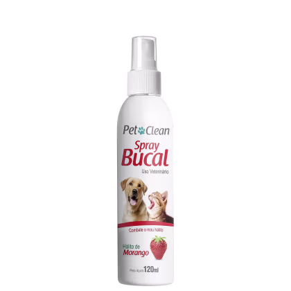 Imagem do produto Pet Clean Morango - Spray Bucal para Pet 100ml