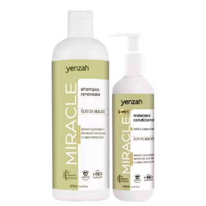 Imagem do produto Kit Yenzah Miracle Shampoo & Máscara (2 Produtos)