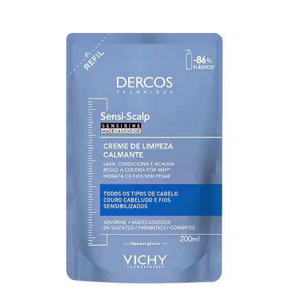Imagem do produto Vichy Dercos Sensi-Scalp Refil - Creme de Limpeza 200ml