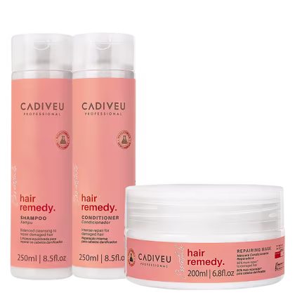Imagem do produto Kit Cadiveu Professional Essentials Hair Remedy Home Care (3 Produtos)