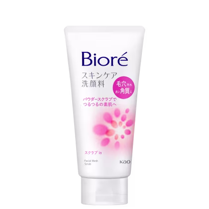 Bioré Skincare Facial Wash Scrub - Sabonete Facial Esfoliante 130g