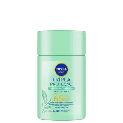 Imagem do produto Nivea Sun Tripla Proteção Controle de Oleosidade FPS 65 - Protetor Solar Facial 40ml