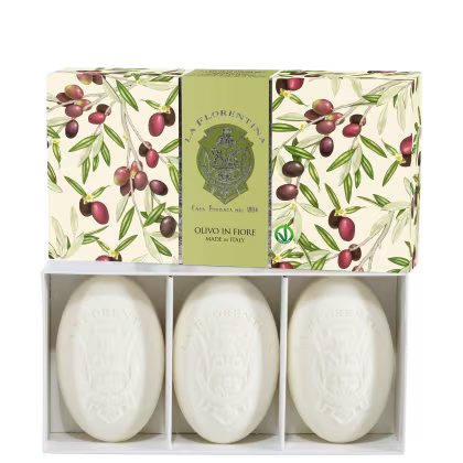 Imagem do produto LA FLORENTINA SABON OLIVE FLOWERS 3X150G