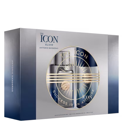 Imagem do produto Conjunto The Icon Elixir Banderas Masculino - Eau de Parfum 100ml + Desodorante Spray 150ml