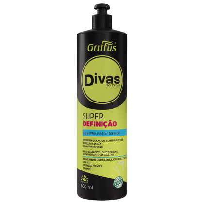 Imagem do produto Griffus Divas do Brasil Super Definição - Creme de Pentear 800ml