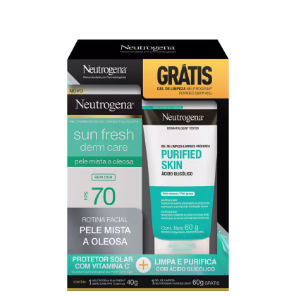 Imagem do produto Kit Neutrogena Sun Fresh Purified Skin (2 Produtos)