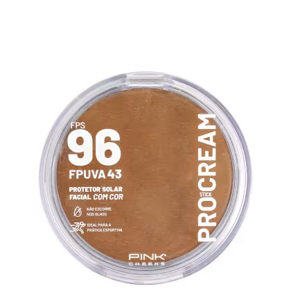 Imagem do produto Pink Cheeks Pro Cream FPS96 PRO30 - Protetor Solar Multifuncional com Cor 14g