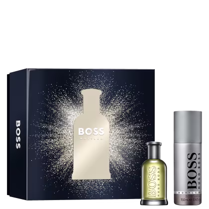 Imagem do produto Conjunto Boss Bottled Hugo Boss Masculino - Eau de Toilette 50ml + Desodorante 150ml