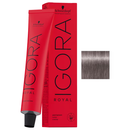 Imagem do produto Schwarzkopf Professional Igora Royal 8-21 Louro Claro Cinza Cendré - Coloração Permanente 60ml