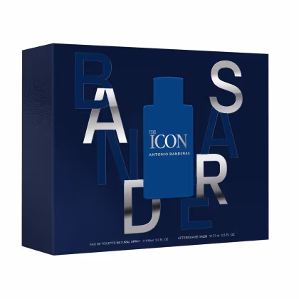 Imagem do produto Conjunto The Icon Banderas Masculino - Eau de Toilette 100ml + Desodorante Spray 150ml