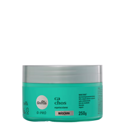 Imagem do produto Griffus G-Pró Cachos Espetaculares - Máscara Capilar 250g
