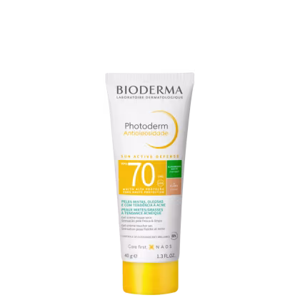 Imagem do produto Bioderma Photoderm Antioleosidade FPS 70 2  Claro - Protetor Solar Facial com Cor 40g