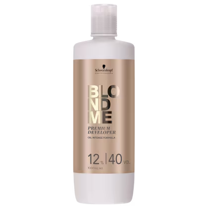 Imagem do produto Schwarzkopf Professional BlondMe Premium Developer 12% - Emulsão Reveladora 40 Volumes 1L