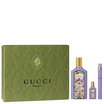 Imagem do produto Conjunto Flora Gorgeous Magnolia Gucci - Eau de Parfum 100ml + Eau de Parfum 10ml + Eau de Parfum 5ml
