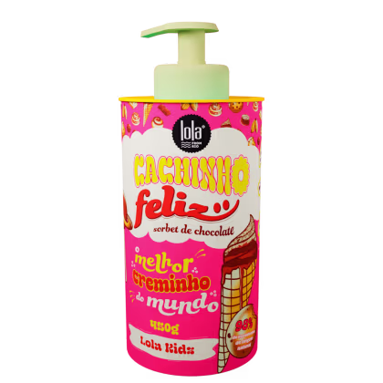 Imagem do produto Lola From Rio Cachinho Feliz Sorbet de Chocolate - Creme de Pentear 450g