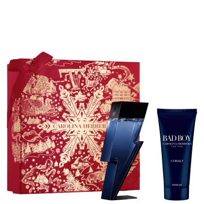 Imagem do produto Conjunto Bad Boy Cobalt Carolina Herrera Masculino - Eau de Parfum 100ml + Gel de Banho 100ml