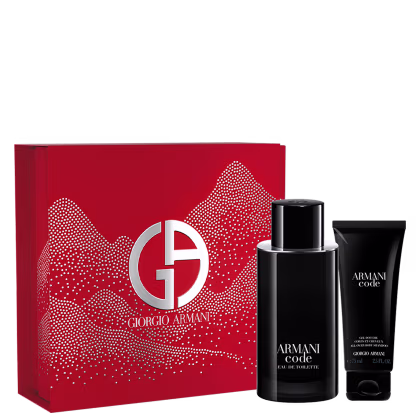 Conjunto Giorgio Armani Code Eau de Toilette - Perfume Masculino 125ml + Shower Gel 75ml
