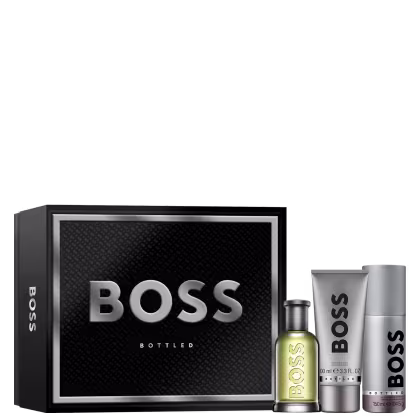 Imagem do produto Conjunto Hugo Boss Bottled Masculino - Eau de Toilette 100ml + Shower Gel 100ml + Desodorante 150ml