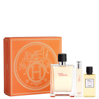 Imagem do produto Conjunto Hermès Terre d’Hermès Eau de Toilette - Perfume Masculino 100ml + Eau de Toilette 15ml + Shower Gel 40ml