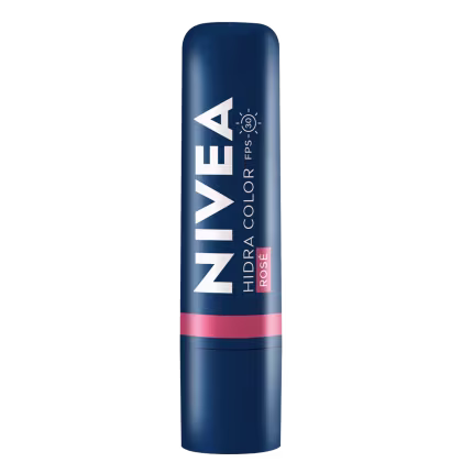 Imagem do produto NIVEA  Hidra Color Rosé - Hidratante Labial 4,8g