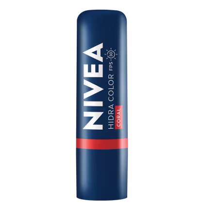 Imagem do produto NIVEA  Hidra Color Coral - Hidratante Labial 4,8g