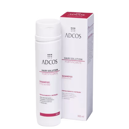 Shampoo Fortificante Adcos Hair Solution Fito Ativo