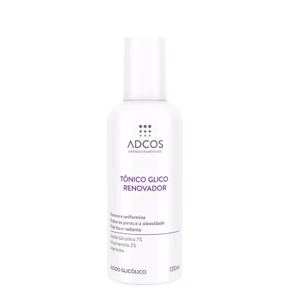 Tônico Facial Adcos Glico Renovador de 120ml