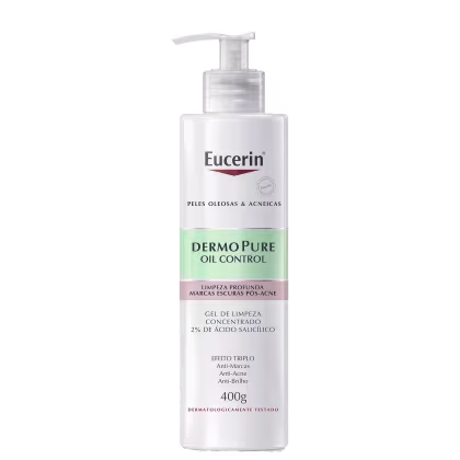 Imagem do produto Eucerin DermoPure Oil Control Concentrado - Gel de Limpeza Facial 400g