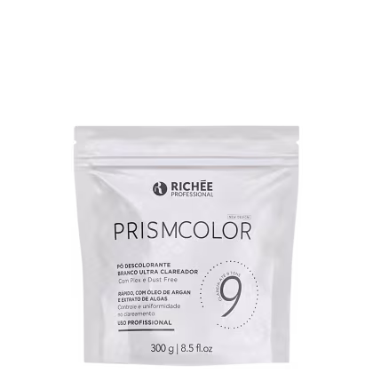 Pó Descolorante Richée Professional Prismcolor Branco Pouch, 300g.