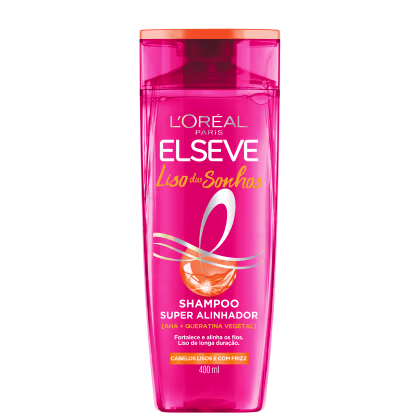 Shampoo Liso dos Sonhos, da marca Elseve.