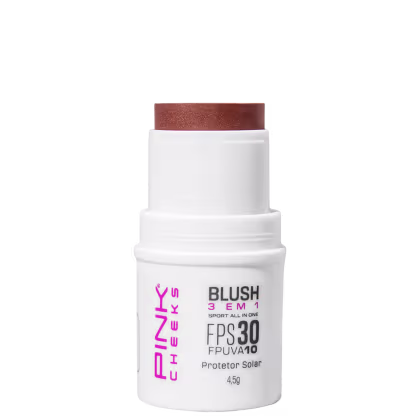 Imagem do produto Pink Cheeks Sport All in One FPS30 FPUVA10 Bronze Carioca - Blush Multifuncional 4,5g