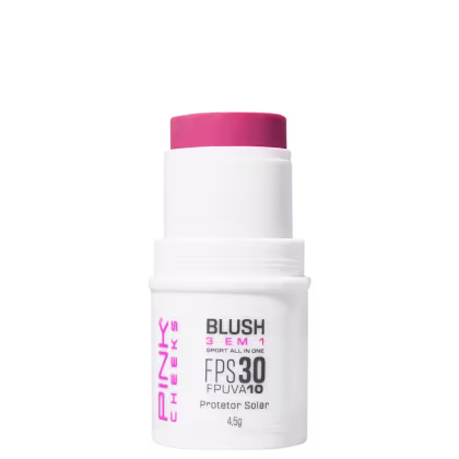 Blush Multifuncional Pink Cheeks Sport All in One FPS30 FPUVA10 Pink Berry, 4,5g.