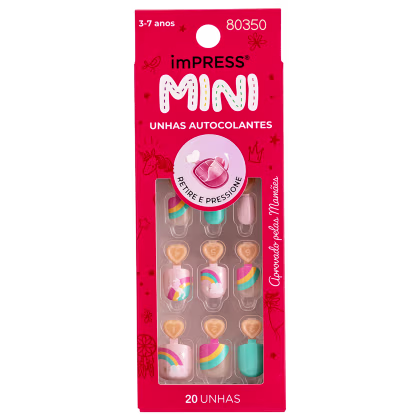 Imagem do produto Kiss New York imPRESS Dreamland - Unhas Autocolantes Infantis (20 Unidades)