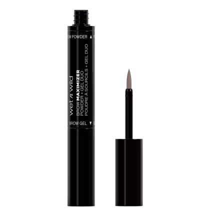 Imagem do produto Wet n Wild Ultimate Brow Brow Powder + Gel Dual Maximizer Medium Brown - Gel de Sobrancelhas 3,5ml