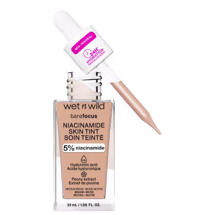 Imagem do produto Wet n Wild Bare Focus Medium Beige - Base Líquida 32ml