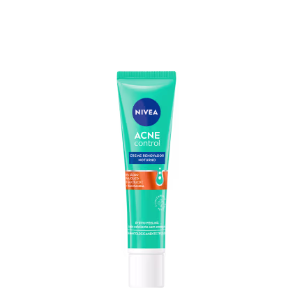 Creme Renovador Facial NIVEA Acne Control Noturno, 40ml.