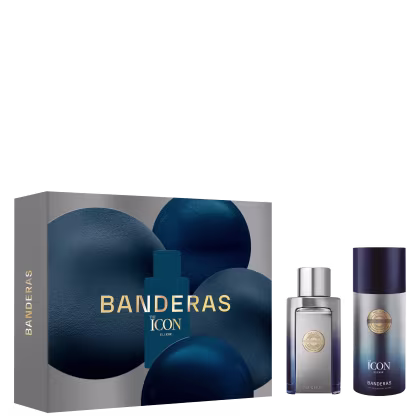 Conjunto The Icon Elixir Banderas Masculino, com Eau de Parfum 100ml e Desodorante Spray 150ml